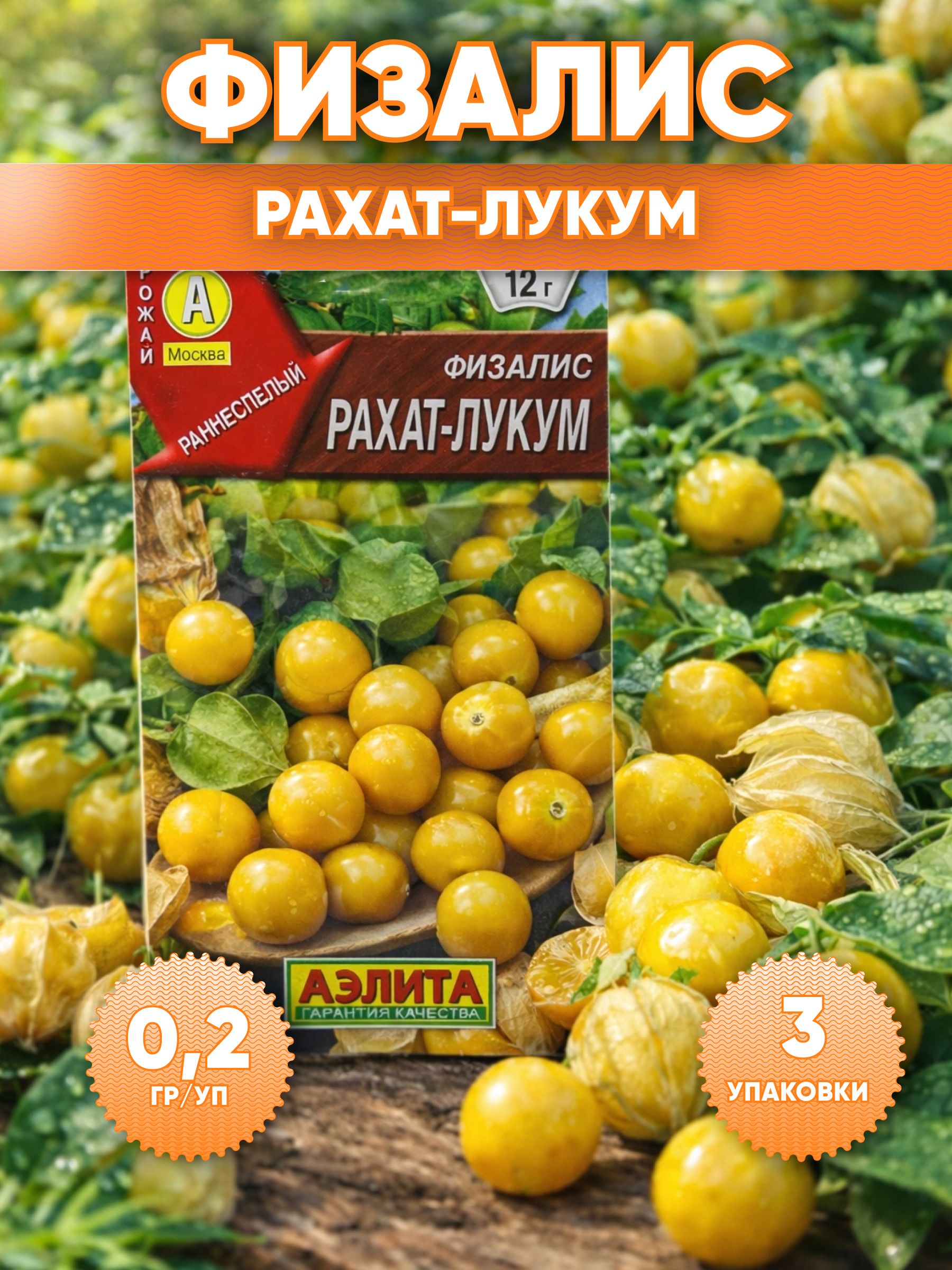 Семена физалиса «Рахат-лукум»
